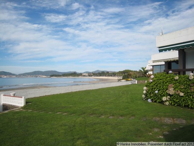 Garten direkt zum Strand