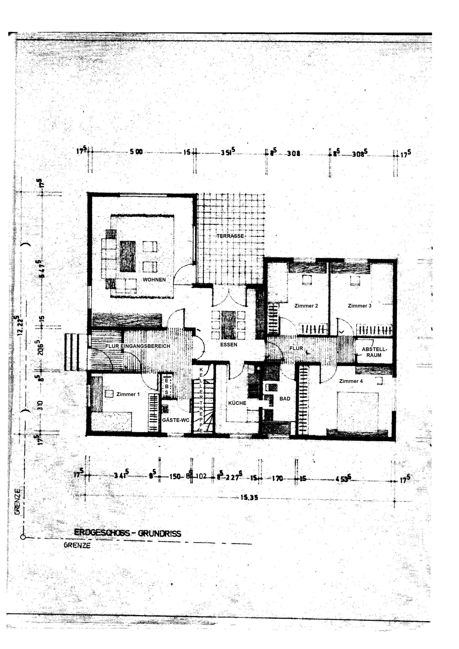 Grundriss Erdgeschoss