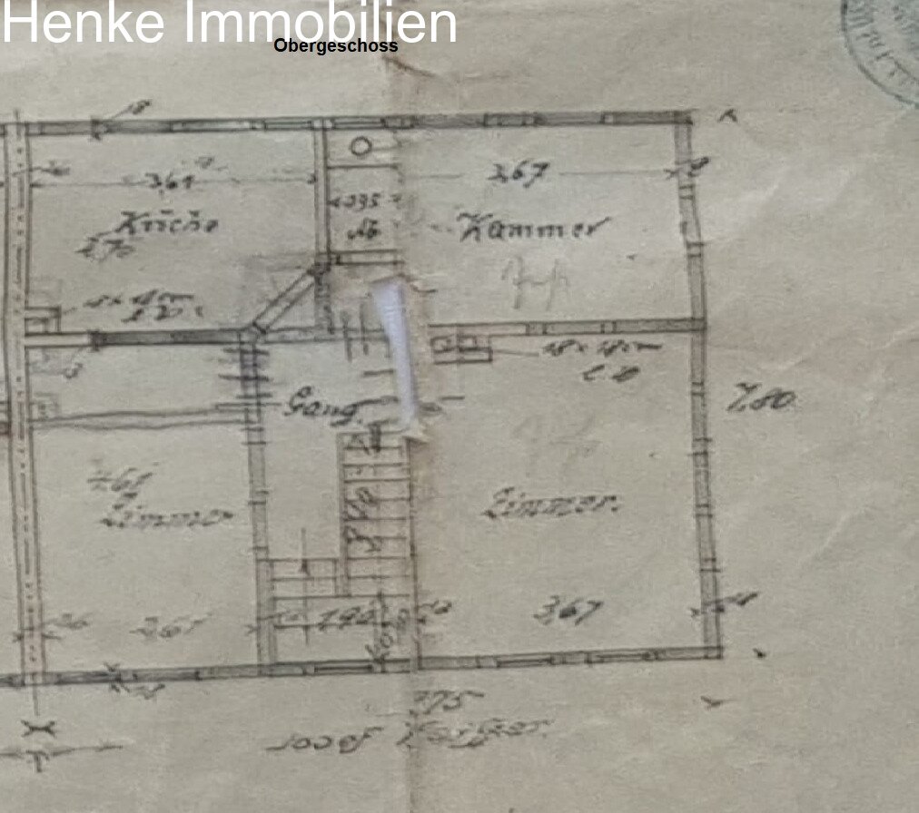 Grundriss Obergeschoss